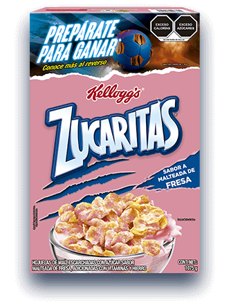 Zucaritas® Sabor a malteada de fresa 1,075 g